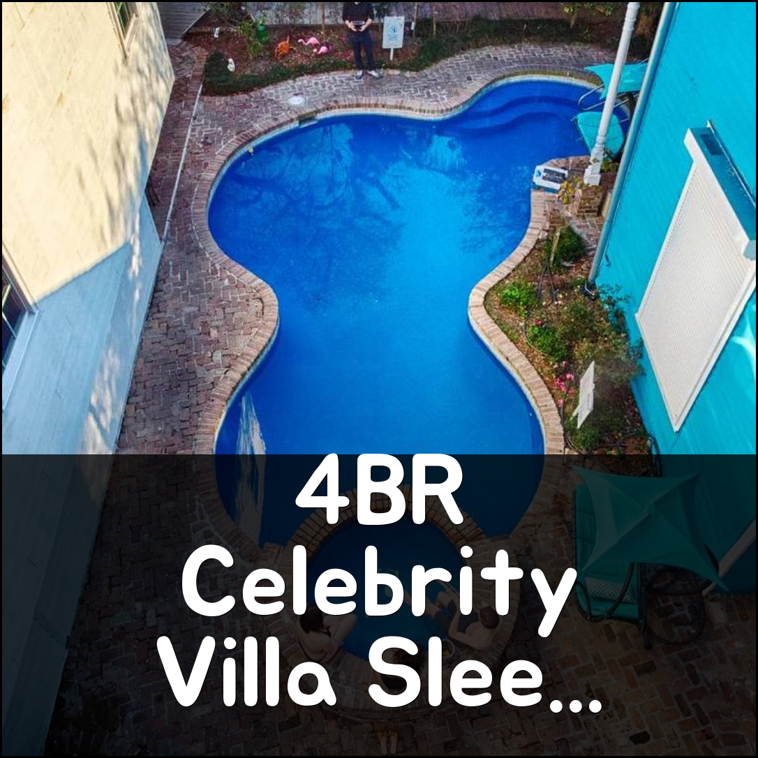 4 BR - Sleeps 8 Celebrity Villa Next to Frenchman St 뉴올리언스 (LA) 특가 예약 꿀팁!