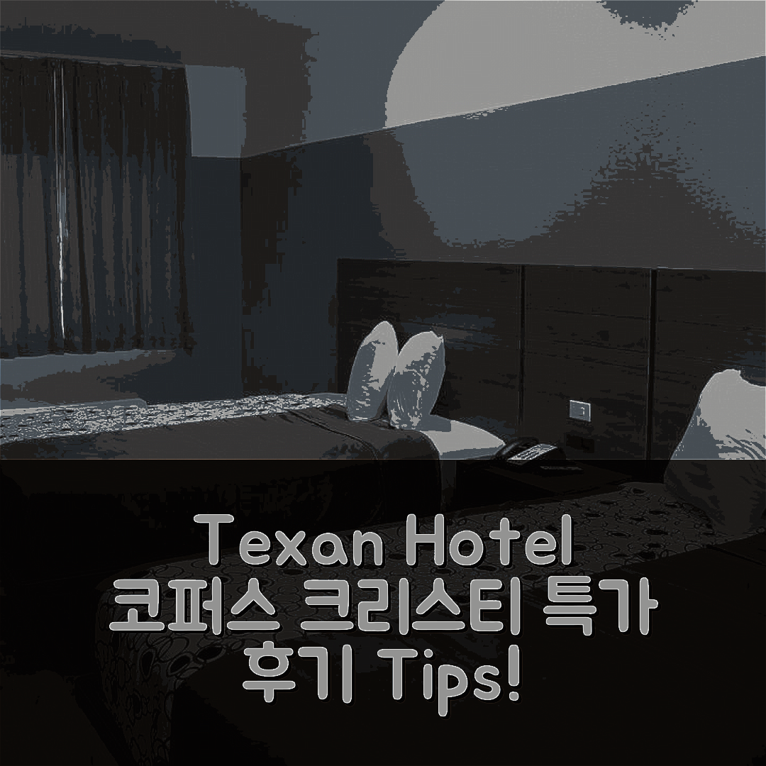 Texan Hotel 코퍼스 크리스티 후기 & 특가 예약 꿀팁!