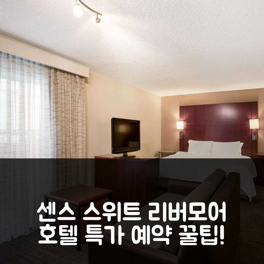 센스 스위트 리버모어 슈어스테이 컬렉션 바이 베스트웨스턴 리뷰 및 특가 예약 꿀팁!