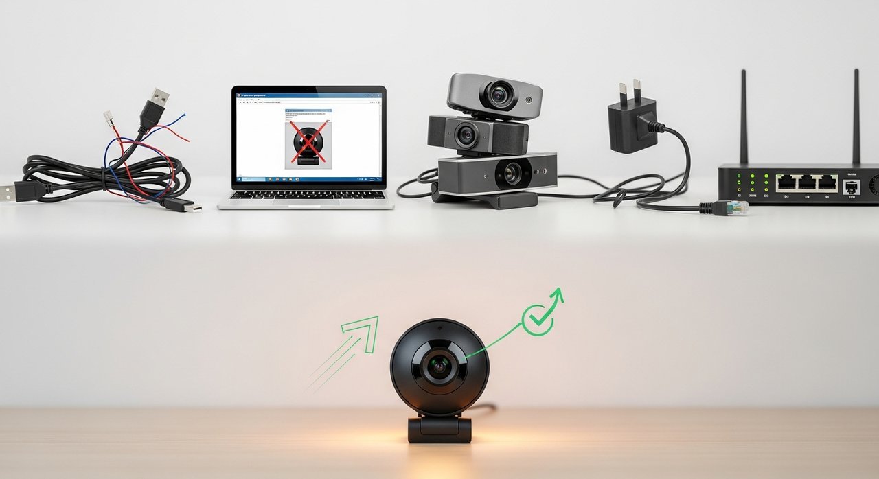 웹캠 연결했는데 인식 안 되는 원인, 5가지 완벽 해결 가이드