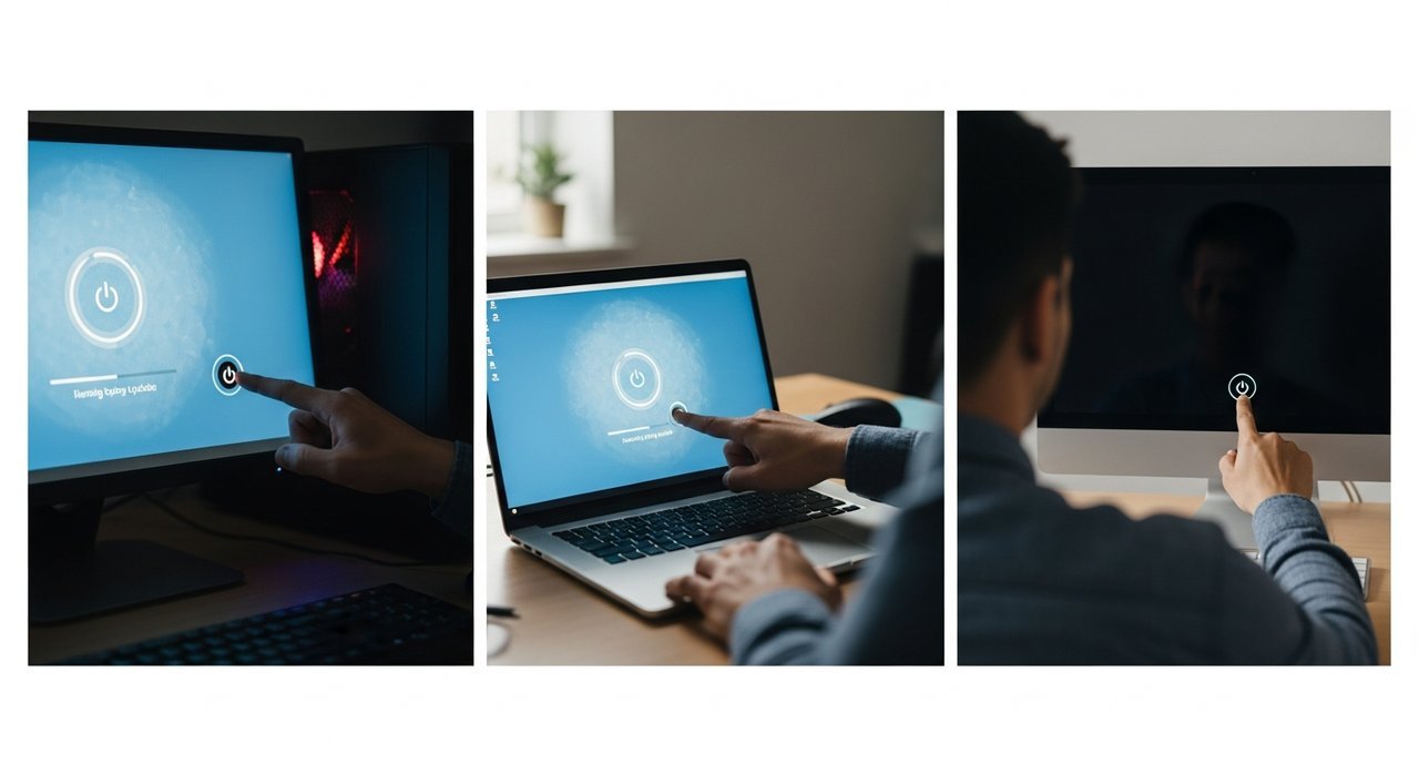 윈도우 업데이트 중 무한 로딩 걸렸을 때 강제 종료해도 되나요? 3가지